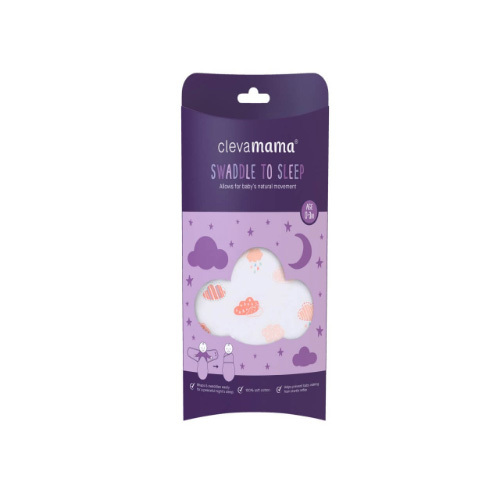 Clevamama - Swaddle to Sleep - Coral ( 0-3 months)