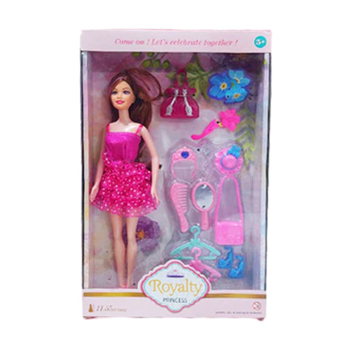 Princess Doll Set/JX200-83 - Princess Doll Set Doll With 13 Accessories Suitable for children from 3 years +.