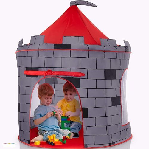 Happy Kids  - 995-5001K/Castle tent with Balls - Childrens castle  Play Tent For Indoor And Outdoor Use for age 3 Months+.