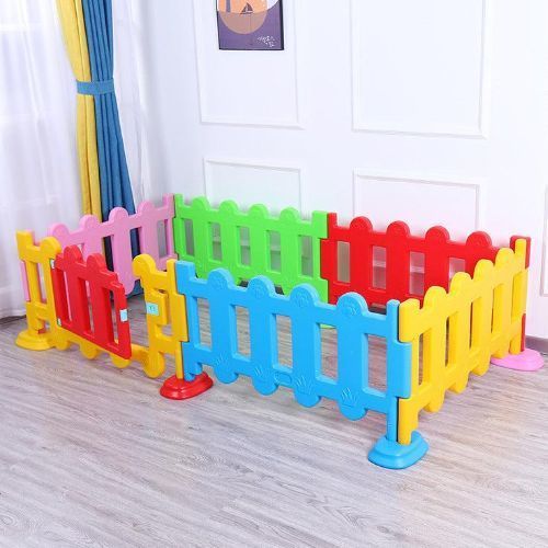 Plastic Fence-ZK10801 - 100x53 cm , 4 pieces set of plastic fence for kids.