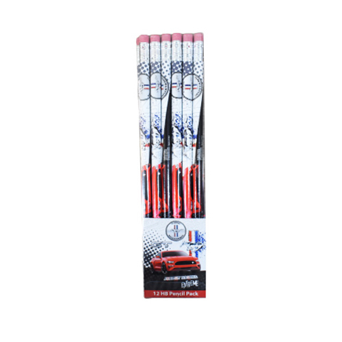 Pencil Set Mst251-1523 - Mustang Pencil Set Includes 12 HB pencils  Best pencils for school