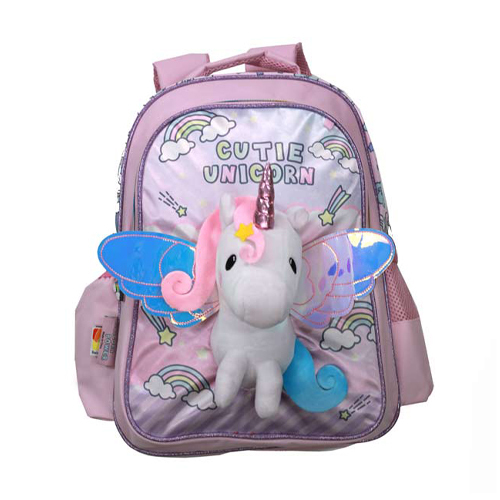 School bag - Unicorn School bag Easy to store books size- 16 inch