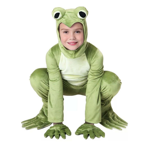 COS163/Frog Costume - Frog Costume Includes overall, cap, and gloves S - 3\4 yrs M- 5\7 yrs L- 8\10 yrs XL- 11\14 yrs