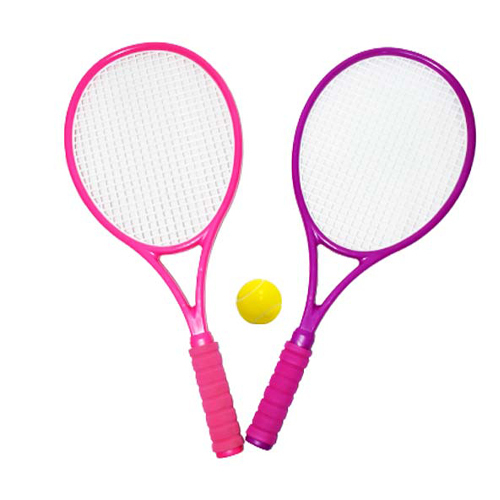 NL-A05/Tennis Set - Tennis Set Includes 2 Rackets, 1 Ball And 1 Shuttle Cock  Best Gift For Your Kids  Recommended age +3 years