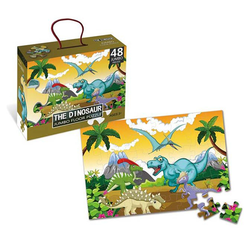 88135/Dinosaur Puzzle - 48 pcs Size : 90 x 60cm Age : +3 years