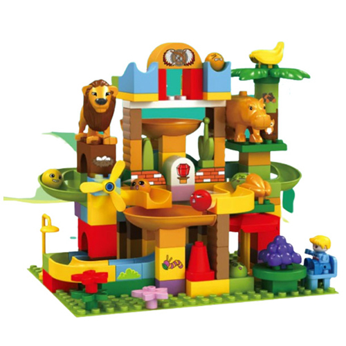 6326/Jungle Set - Adventure ball through the jungle  109 pcs Freestyle assembly builder  Age : +3 years