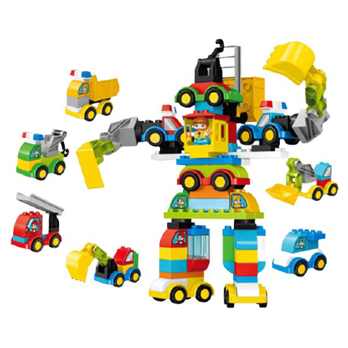 QH188-421/Constructor Blocks - Constructor Blocks Funny Auto Robot Age: 3Years+