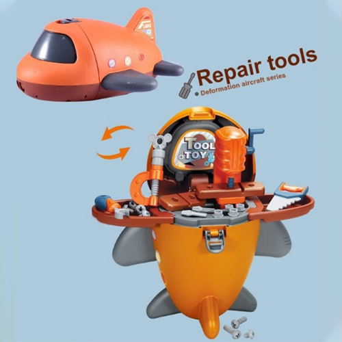 l666-60/Repair Tools - Airplane Repair Tools Airplane with tools accessories and wheel Age: +3 years