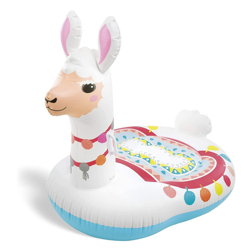 57564/LAMA RIDE ON POOL - 135x94x112cm 2 heavy duty handles Recommended age +3 years.