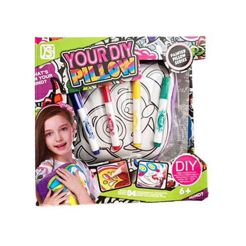 VS0471/DIY pillow - Paint your own pillow!! Years +6