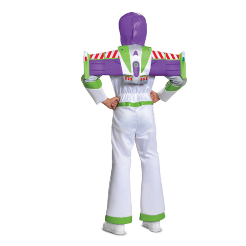 COS19/Buzz Costume - Buzz lightyear costume includes Jumpsuit Detachable Wings Fabric Hood