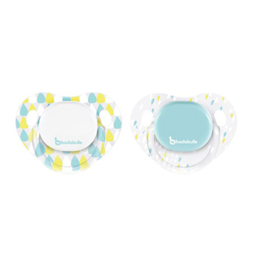 B011219/Baby Soother - Baby Soother Comforters with ergonomic, silicone pacifier Reversible shape so it is always well positioned in baby's mouth For children of age 6-12 months