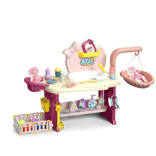 HL-6/Baby nurse - Includes 72 pieces for assembly and other nurse equipments For ages +3 years