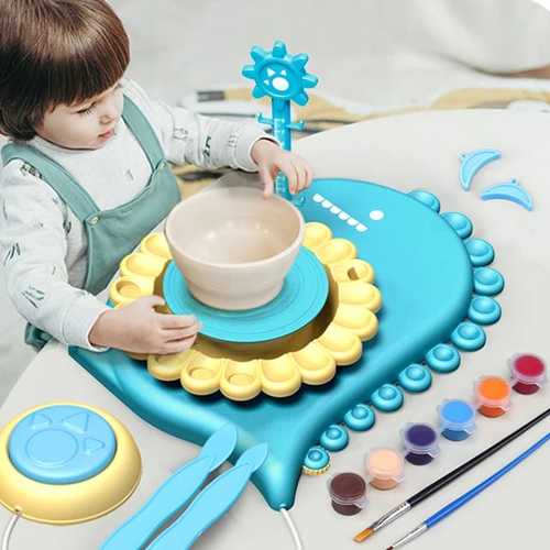 Dinosaur Ceramic Machine-VS2328 - Cultivate children's artistic creativity For 8+ ages