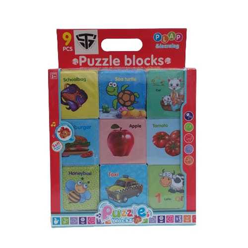 8615/PUZZLE BLOCKS - HAVE FUN! GET SMART! THE BEST WELCOME GIFTS FOR THE CHILDREN FOR 3+ AGES