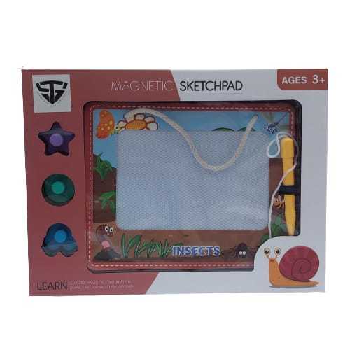 YL1023-1/MAGNETIC SKETCHPAD/VA199989 - DRAWING BOARD PAINTING ON THE DRAWING BOARD CAN STIMULATE CHILDREN'S CREATIVITY AND HANDS-ON ABILITY. FOR 3+ AGES