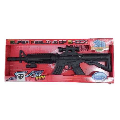 SUPER LIGHT GUN-VS2027 - SUPER FEELING OF SHOCK FOR 3+ AGES