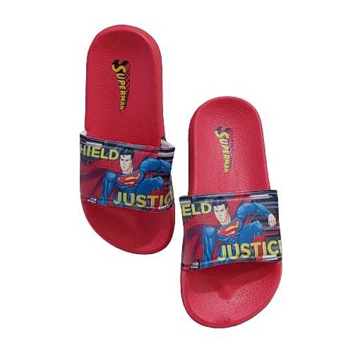 SUPERMAN SLIPPER/SPDRM-SLIDES-1-02