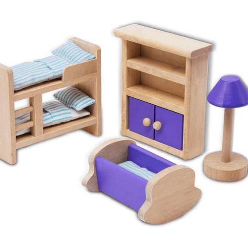 TNWX-6201/Mini Room Set - Mini Room Set Includes 9 pieces  Best gift for your kids  For age +3 years