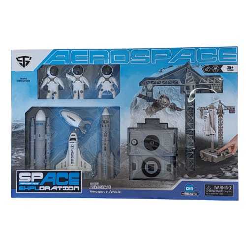 T078/AEROSPACE - SPACE EXPLORATION THE ROCKET AEROSPACE VEHICLE 3+ AGES
