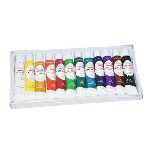 Gouache Colour Set - Gouache Colour Set Gouache Colour is a non Transparent Water Colour Includes:  12 tubes Set Age: 3Years+