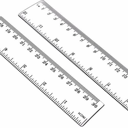 RULER - GREAT RULER FOR CLASSROOM,SCHOOL,OFFICE AND HOME 8 INCH