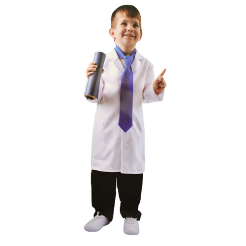 COS174/Physicist Costume - Physicist Costume Includes: Coat, Pants, Necktie S 3-4Years M 5-7Years L 8-10Years XL 11-14Years