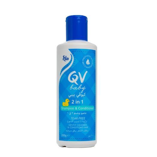 QV BABY 2 IN 1 SHAMPOO & CONDITIONER-11144 - QV BABY  2 IN 1 SHAMPOO & CONDITIONER 200GM