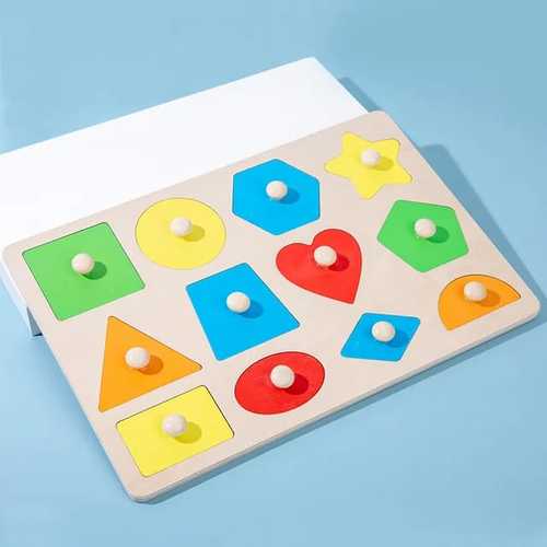 WOODEN PUZZLE-VWY494 - MAGNETIC PUZZLE EARLY EDUATION TOYS FOR 3+ AGES