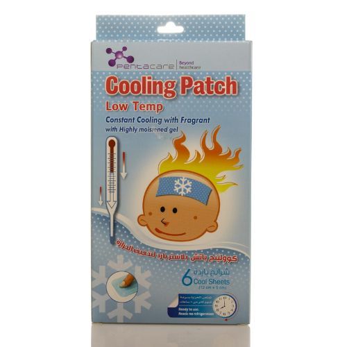 COOLING PATCH-34511 - LOW TEMPERATURE PATCH 6PCS [PENTACARE]