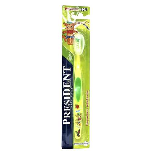 KIDS TOOTHBRUSH-22868 - PRESIDENT KIDS 5-11 YEARS T/B [SOFT]