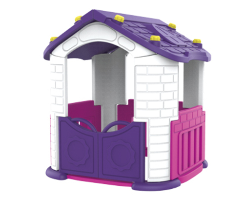 KIDS PLAYHOUSE/CHD-350 - Easy assembly and good durability by using FLOWER NUT.Made of high-quality safe plastic with UV protection.It has wide doors that open to both sides that you can assemble at the desired place.Size/Weight 1080 X 1080 X 1190 (mm) / 15.9kg