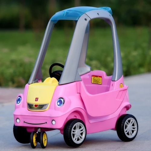 Happy Kids  - SMALL HOUSE CAR-ZK03902 - SMALL HOUSE CAR RIDE ON TOY CAR BABY SWING CAR 
 FOR 2+AGES