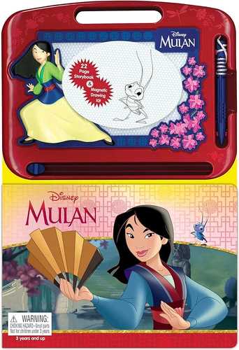 DISNEY MULAN LEARNING SERIES/2764350856 - Join mulan and her friends for exciting adventures as you learn to draw fun characters with your magnetic pen.The magnetic drawing pad is erasable,so you can enjoy the book again and again. For 3 years up