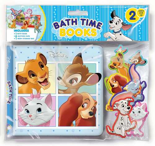 BATH TIME BOOKS/2764354843 - Bath time books includes 1 bath book,6 suction cups,1 mesh storage bag For 2 years and up