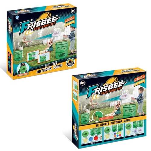 FRISBEE-VS0689 - ULTIMATE OUTDOOR GAME TOSS GAME SET FOR 8+ AGES