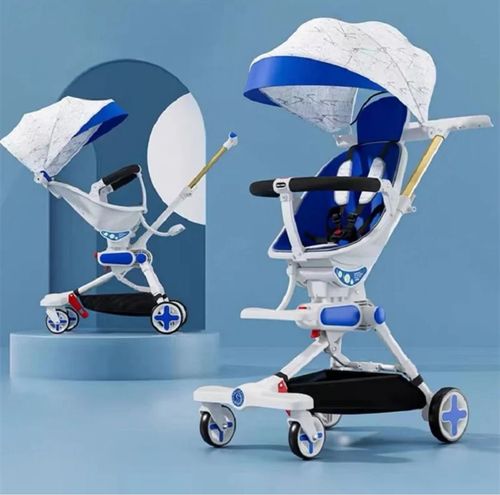 Baby Stroller T700-2 - Baby Stroller  with umbrella, folding  easy to carry- Safety and comfortable for kids  
 Age 6M+