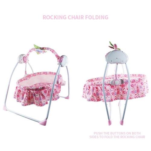 BABY CRADLE/7788 - WHEN THE CRADLE FUNCTION OPENS,THE CRADLE WILL SWING AUTOMATICALLY,SWING RANGE CAN BE ADJUSTED,CAN PALY MORE HYPNOSIS MUSIC!  
 MUSIC FUNCTION TIMING FUNCTIONS PLAY MUSIC A VARIETY OF FUNCTIONS TO MEET THE NEEDS OF THE BABY AT ANY TIME 
 
 
 FOR 0+ MONTHS