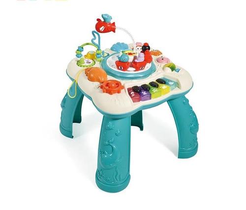 EDUCATIONAL LEARING TABLE/QX-91202E - BABY TOYS EXPERT 
 -SENSE PRACTICE 
 -EXPLORE AND RECOGNIZE 
 -COORDINATE MOVEMENT 
 -EARLY LEARNING 
 FOR  1-3 AGES