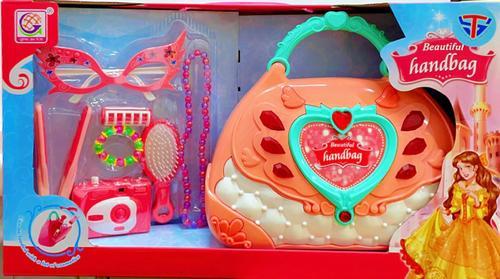 beautiful handbag-vs0881 - Plastic Fashion beauty sets Hand bag 
   for girls 3 to 10 years old