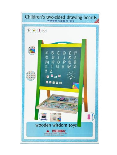 TWO-SIDED DRAWING BOARDS-VWY518 - CHILDREN'S TWO-SIDED DRAWING BOARDS FOR 3+ AGES