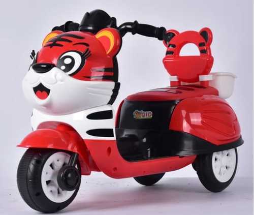 ELECTRIC MOTORCYCLE - KIDS ELECTRIC CAR  WITH RED AND YELLOW COLOR FOR 3+ AGES