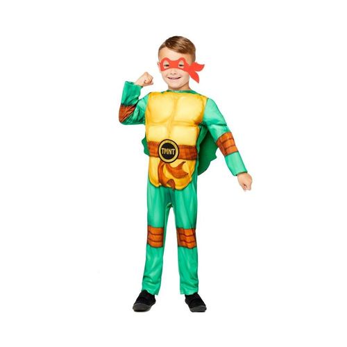 TM NINJA TURTLE - TM NINJA COSTUME DRESS UP TO SMALL-3-4 YEARS OLD MEDIUM--4-6 YEARS OLD