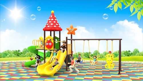 PLAYGROUND SET-N2 - PLAYGROUND SET SIZE: 480*280*350CM