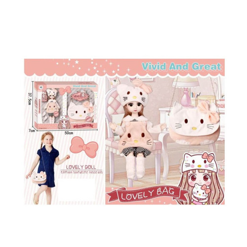 LOVELY DOLL and BAG-VS0172/WX18 - VIVID AND GREAT GROW UP WITH YOU FOR 3+ AGES