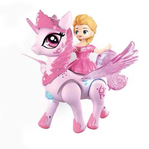 UNICORN-53817 - DREAM UNICORN BATTERY DOLL ELECTRIC WALKING PRINCESS NEW ELECTRIC TOY FOR 3+ AGES