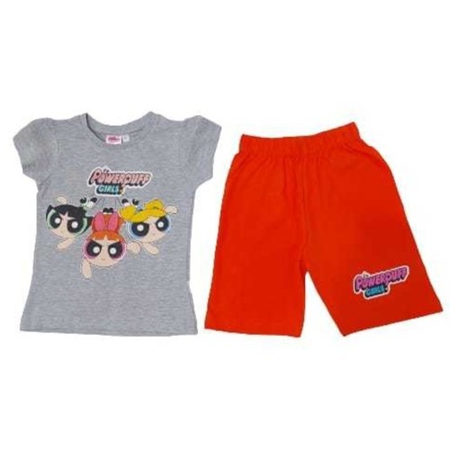 PWP58/POWERPUFF GIRL PAJAMA - POWERPUFF GIRLS SHORT SET