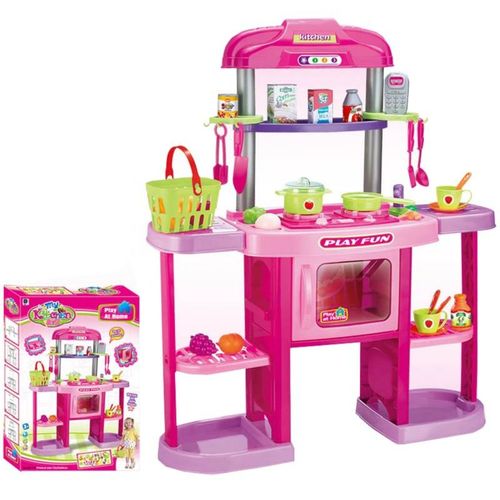 MINI KITCHEN- 661-75 - Kitchen Set 
with role playing ,kids will gain more happiness!
For 3+ ages