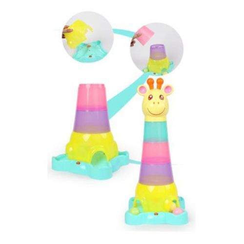 2209-4/Deer Bowls Jenga - With Lights And Sounds Cup-stacking music and ball-rolling music For children above +3 years