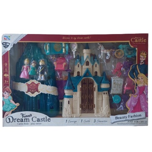 KDL-16/DREAM CASTLE - BEAUTY CASTLE PLAY WITH YOUR FRIENDS FOR 3+ AGES